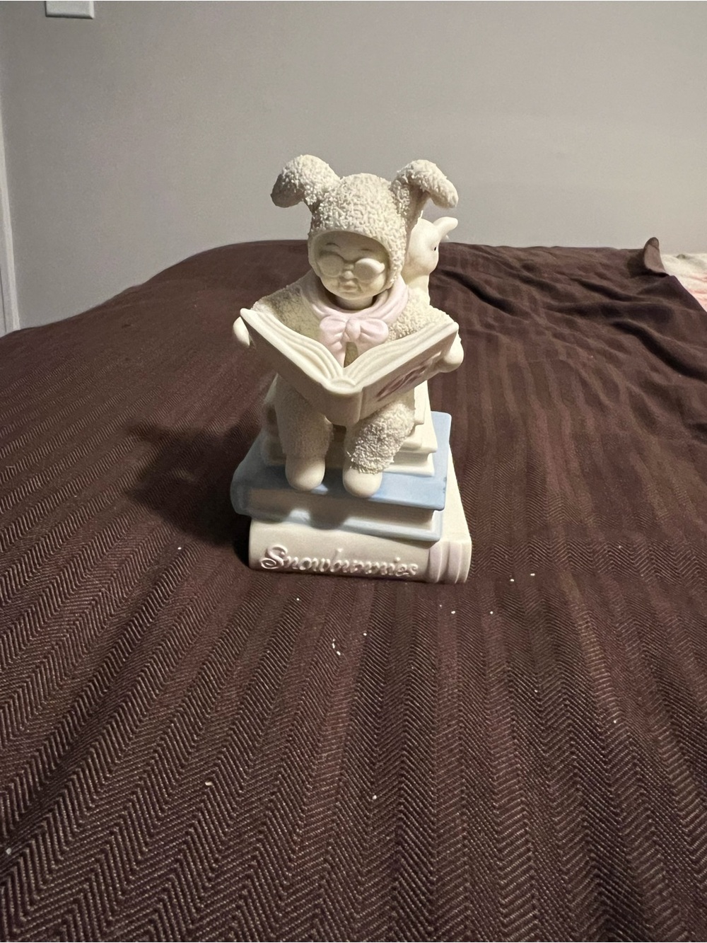 Dept 56 Snowbabies - Springtime Stories- And B Is For Bunny - Moving Musical